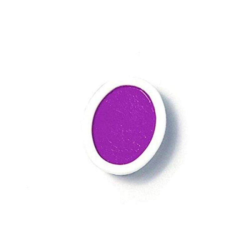 Prang Semi-Moist Watercolor Paint Refill, Oval Pan, Violet, 12 Pans